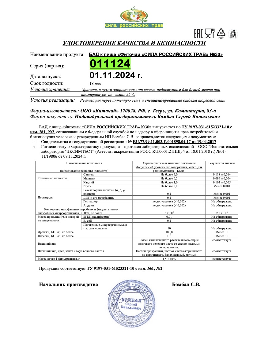 Паспорт №112024